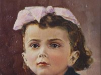 La fanciulla  Olio su MDF - 40 x 50